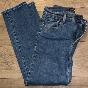 Fashion Nova High Rise Dark Blue Jeans